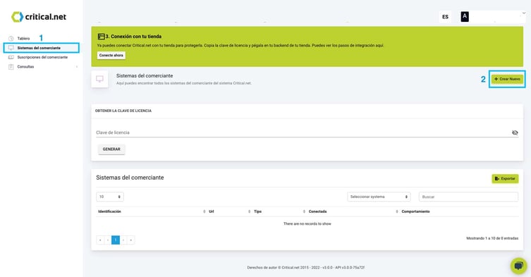 Critical.net - Sistemas del Comerciante